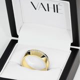 ANTHONY | Channel Set Flat Profile Ring in Yellow Gold (0.69ct tw.)
