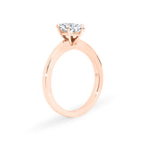 DESTINY | Classic Solitaire Marquise Diamond Ring in Rose Gold