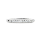 DESTINY | Delicate "V" Split Diamond Ring in Platinum (0.19ct tw.)