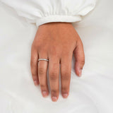 ELLA | Channel Set Diamond Ring in Rose Gold (0.65ct tw.)