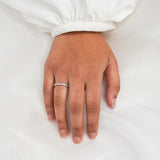 ELLA | Channel Set Diamond Ring in Rose Gold (0.25ct tw.)