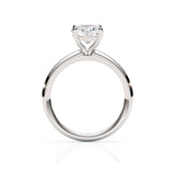 KAYLA | Classic Solitaire Oval Shape Diamond Ring in White Gold