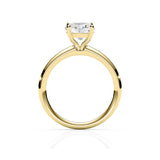 KAYLA | Classic Solitaire Oval Shape Diamond Ring in Yellow Gold