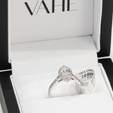 Marquise Cut Diamond Halo in 18ct White Gold