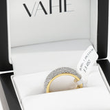 Micro Pavé Diamond Ring in 18ct Yellow Gold (1.48ct tw.)