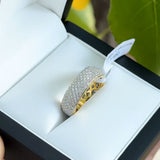 Micro Pavé Diamond Ring in 18ct Yellow Gold (1.48ct tw.)