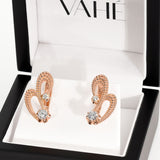 REMODELLING | Diamond Earrings in Rose Gold