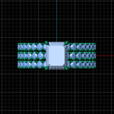 REMODELLING | Radiant Cut Engagement Ring & Matching Wedding Rings