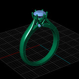 REMODELLING | Six Claw Solitaire & Half Round Band