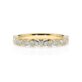 ROSE | Marquise & Round Diamond Ring in Yellow Gold (0.38ct tw.)