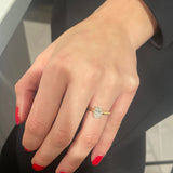 KAYLA | Classic Solitaire Oval Shape Diamond Ring in Yellow Gold