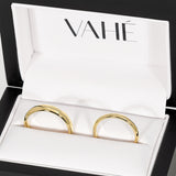 LILY | Classic Quarter Domed Ring in Yellow Gold