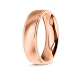 ZAYN | Milgrain Edge Ring in Rose Gold (4mm-8mm)