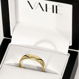 ZAYN | Milgrain Edge Ring in Yellow Gold (4mm-8mm)