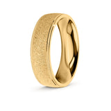 ZAYN | Milgrain Edge Ring in Yellow Gold (4mm-8mm)