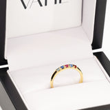 REMODELLING | Birth Stone Dress Ring in Yellow Gold