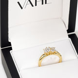 CUSTOM | Asymmetrical Ring in 18ct Yellow Gold