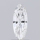 0.67 Carat E VVS2 Oval Lab Diamond