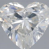 1.00 Carat H-SI2 Heart Cut Diamond
