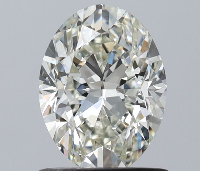 1.00 Carat I-VVS2 Oval Cut Diamond