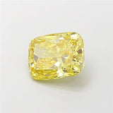 1.06 Carat Yellow VS1 Cushion Diamond