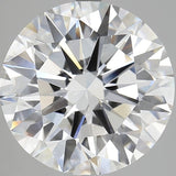 8.04 Carat F VVS2 Round Lab Diamond