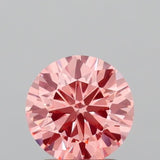 1.07 Carat Pink VS1 Round Diamond