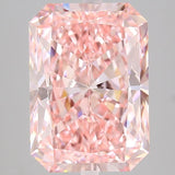 6.02 Carat Pink VVS2 Radiant Diamond