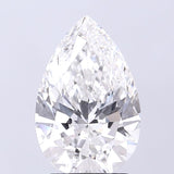 2.52 Carat E-VVS2 Pear Lab Diamond