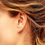ALICE | Round Brilliant 4 Prong Diamond Studs in White Gold (0.20ct - 1.00ct tw.)