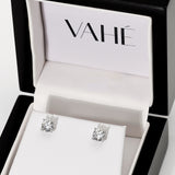 ALICE | Round Brilliant 4 Prong Diamond Studs in White Gold (0.20ct - 1.00ct tw.)