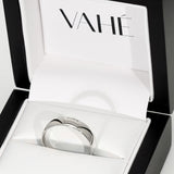 DANIEL | Classic Quarter Domed Ring in Platinum (4mm-8mm)