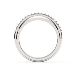 ETHAN | Triple Row Micro-Pavé Ring in Platinum (0.80ct tw.)