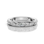 ILAYDA | East-West Marquise Diamond Ring in White Gold (0.40ct tw.)