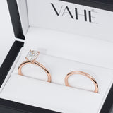 REMODELLING | Oval Shape Solitaire in Rose Gold