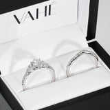 REMODELLING | Seven Stone Engagement Ring in White Gold
