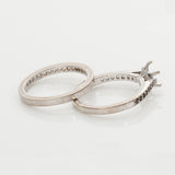 REMODELLING | Seven Stone Engagement Ring in White Gold