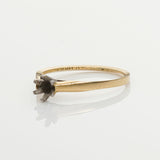 REMODELLING | Six Claw Solitaire in Yellow & White Gold