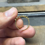 REMODELLING | Marquise Double Base Eternity in Yellow & White Gold – before remodelling