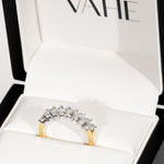 REMODELLING | Marquise Double Base Eternity in Yellow & White Gold – in gift box