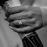 ADRIANA | French Pavé Diamond Ring in Platinum (0.19ct tw.)