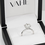 TIFFANY | Hidden Halo Round Brilliant Diamond Ring in 18ct White Gold – in gift box 1