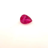0.44 Carat Pear Cut Red Ruby
