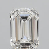 1.04 Carat H-VVS2 Emerald Lab Diamond