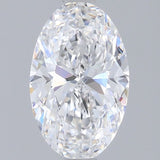 1.57 Carat E-VVS2 Oval Lab Diamond