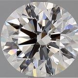 3.12 Carat D-IF Round Cut Diamond