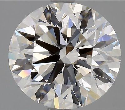 3.12 Carat D-IF Round Cut Diamond